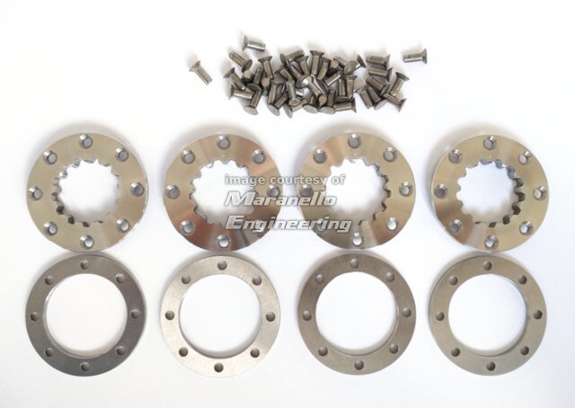 Kit, RG 500 Stock Hubs (4 pieces including rivets) - Click Image to Close