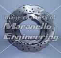 Rear Brake Disc 195X18 mm Self-ventilated Floating