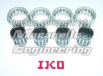 Set of 4 + 4 IKO Needle Bearings for RG 500 Connecting Rod