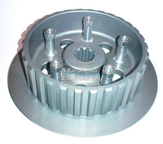 Clutch Drum, Ergal, CNC Machined, 2009 Version - Click Image to Close