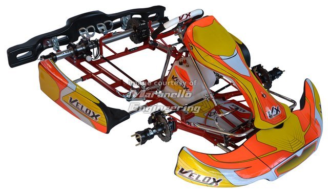 Complete Velox Chassis, ROTAX MAX - Click Image to Close