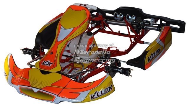 Complete Velox Chassis, ROTAX MAX - Click Image to Close