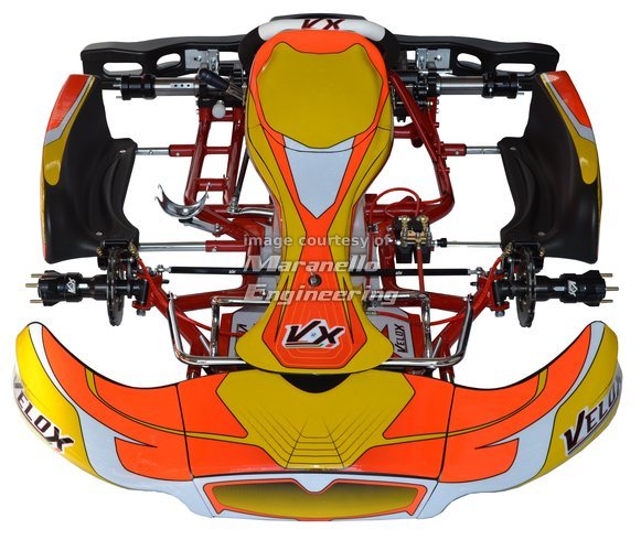 Complete Velox Chassis, ROTAX MAX - Click Image to Close