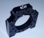 ALUMINIUM HOUSING D.50 De 80 AXLE BLACK