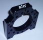 GUSCIO PORTACUSCINETTI D.50De 90 ANODIZZATO NERO
