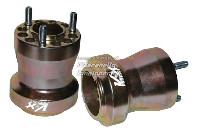 Rear hub, Magnesium, 50 mm Dia, short - Click Image to Close