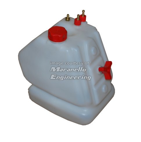 REMOVABLE TANK KT 8.5 WITHOUT PLATE CAP RED - Click Image to Close